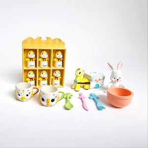 Re-Ment Fairytale Tableware Set No. 10 Chicks Seasoning Dollhouse Kitchen